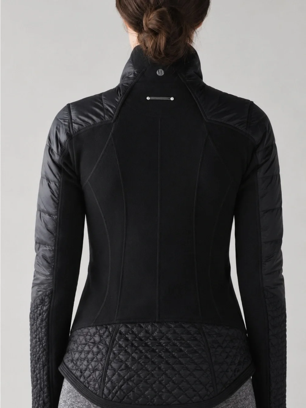 Lululemon Full Zip Jacket Black Long Sleeves Zipper Pockets - Picture 2 of 7